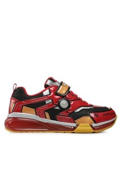 Geox Sneakersy MARVEL J Bayonyc B. C -J35FEC 011CE C0048 DD Czerwony ze sklepu MODIVO w kategorii Buty sportowe dziecięce - zdjęcie 170849695