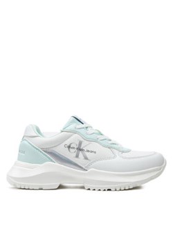Calvin Klein Jeans Sneakersy V3A9-80807-1695 S Biały ze sklepu MODIVO w kategorii Buty sportowe dziecięce - zdjęcie 170849856