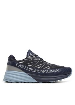 EA7 Emporio Armani Sneakersy X8X129 XK307 S644 Czarny ze sklepu MODIVO w kategorii Buty sportowe męskie - zdjęcie 170850168