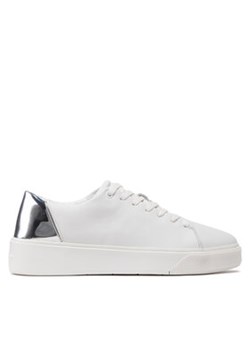 Calvin Klein Sneakersy Low Top Lace Up HM0HM00824 Biały ze sklepu MODIVO w kategorii Trampki męskie - zdjęcie 170850227