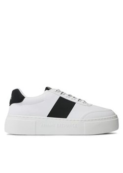 Armani Exchange Sneakersy XDX134 XV726 K488 Biały ze sklepu MODIVO w kategorii Buty sportowe damskie - zdjęcie 170850278