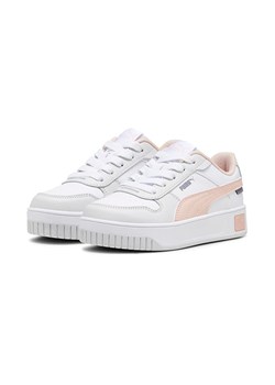 Puma Sneakersy &quot;Carina Street&quot; w kolorze biało-jasnoróżowym ze sklepu Limango Polska w kategorii Trampki dziecięce - zdjęcie 170851067