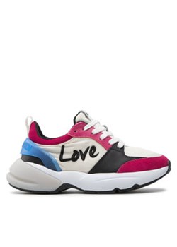 LOVE MOSCHINO Sneakersy JA15555G1FIO612A Kolorowy ze sklepu MODIVO w kategorii Buty sportowe damskie - zdjęcie 170853029