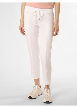 TONI Spodnie - Sue Kobiety Bawełna biały jednolity ze sklepu vangraaf w kategorii Spodnie damskie - zdjęcie 170853687