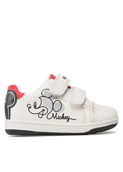 Sneakersy Geox B New Flick Boy B351LA08554C0404 M White/Black ze sklepu eobuwie.pl w kategorii Trampki dziecięce - zdjęcie 170854366