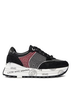 Sneakersy Liu Jo Maxi Wonder 20 BF3009 PX052 Czarny ze sklepu eobuwie.pl w kategorii Buty sportowe damskie - zdjęcie 170854635