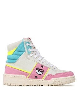 Sneakersy Chiara Ferragni CF3116-236 Light Grey/Pink ze sklepu eobuwie.pl w kategorii Buty sportowe damskie - zdjęcie 170854666