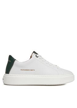 Sneakersy Alexander Smith London LDM9010WDG White/Dark Green ze sklepu eobuwie.pl w kategorii Buty sportowe męskie - zdjęcie 170854718
