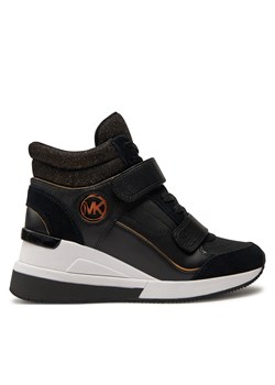 Sneakersy MICHAEL Michael Kors Gentry High Top 43F3GYFE3D Czarny ze sklepu eobuwie.pl w kategorii Buty sportowe damskie - zdjęcie 170854868