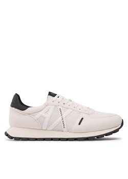 Sneakersy Armani Exchange XUX169 XV660 M801 Off White/Off White ze sklepu eobuwie.pl w kategorii Buty sportowe męskie - zdjęcie 170854988