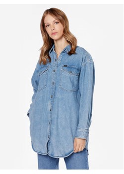 Lee Koszula jeansowa L51FHLB20 112331399 Niebieski Regular Fit ze sklepu MODIVO w kategorii Koszule damskie - zdjęcie 170855455