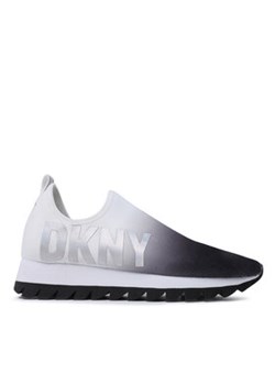 DKNY Sneakersy Azer K4273491 Szary ze sklepu MODIVO w kategorii Buty sportowe damskie - zdjęcie 170855616