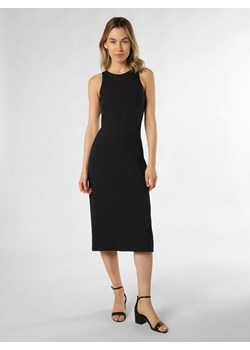 Drykorn Sukienka damska - Nedona Kobiety Sztuczne włókno czarny jednolity ze sklepu vangraaf w kategorii Sukienki - zdjęcie 170859638