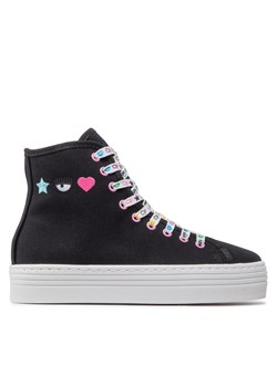 Sneakersy Chiara Ferragni CF3011-001 Black ze sklepu eobuwie.pl w kategorii Trampki damskie - zdjęcie 170860335