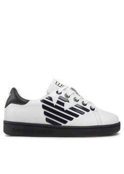 Sneakersy EA7 Emporio Armani XSX101 XOT46 B139 Biały ze sklepu eobuwie.pl w kategorii Buty sportowe dziecięce - zdjęcie 170860339