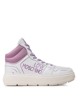 Sneakersy LOVE MOSCHINO JA15264G1GIAA10C Bianco ze sklepu eobuwie.pl w kategorii Buty sportowe damskie - zdjęcie 170860416