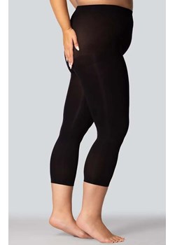 Czarne legginsy damskiez efektem push-up plus size Smoothwear, Kolor czarny (onyx), Rozmiar 6/7, Mona Queen Size ze sklepu Intymna w kategorii Spodnie damskie - zdjęcie 170860489