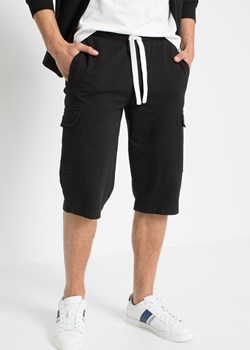 Bermudy dresowe bojówki z kieszeniami z boku nogawek ze sklepu bonprix w kategorii Spodenki męskie - zdjęcie 170860847