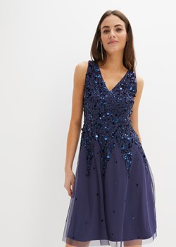 Sukienka z aplikacją z cekinów ze sklepu bonprix w kategorii Sukienki - zdjęcie 170860999