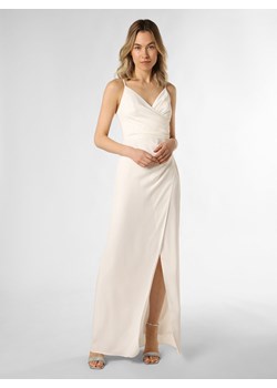 Marie Lund Damska sukienka wieczorowa Kobiety Sztuczne włókno biały jednolity ze sklepu vangraaf w kategorii Sukienki - zdjęcie 170861329