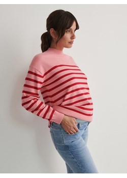 Reserved - Jeansy mom fit - niebieski ze sklepu Reserved w kategorii Spodnie ciążowe - zdjęcie 170862849