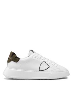 Philippe Model Sneakersy Temple Low BTLU VC01 Biały ze sklepu MODIVO w kategorii Buty sportowe męskie - zdjęcie 170863786