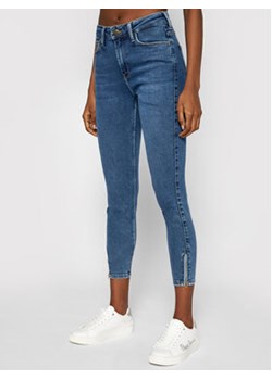 Lee Jeansy Scarlett L31BNCXY 112107039 Granatowy Skinny Fit ze sklepu MODIVO w kategorii Jeansy damskie - zdjęcie 170863798