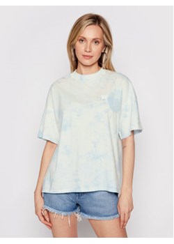 Wrangler T-Shirt Girlfriend W7Q9GHB27 112132090 Niebieski Relaxed Fit ze sklepu MODIVO w kategorii Bluzki damskie - zdjęcie 170863848