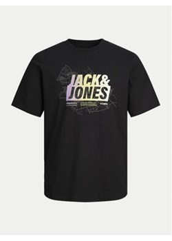 Jack&Jones Junior T-Shirt Map Summer 12257988 Czarny Regular Fit ze sklepu MODIVO w kategorii T-shirty chłopięce - zdjęcie 170863969