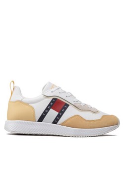 Tommy Jeans Sneakersy Track Cleat Wmn EN0EN01850 Biały ze sklepu MODIVO w kategorii Buty sportowe damskie - zdjęcie 170864136