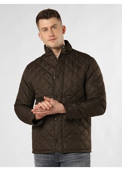Barbour Męska kurtka pikowana - Chelsea Mężczyźni oliwkowy jednolity ze sklepu vangraaf w kategorii Kurtki męskie - zdjęcie 170866218