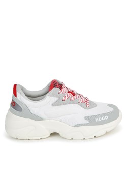 Sneakersy Hugo G00098 S White 10P ze sklepu eobuwie.pl w kategorii Buty sportowe dziecięce - zdjęcie 170867647