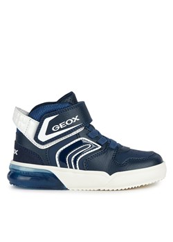 Sneakersy Geox J Grayjay Boy J369YD 0BU11 C4211 D Granatowy ze sklepu eobuwie.pl w kategorii Buty sportowe dziecięce - zdjęcie 170867686
