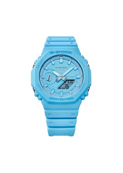 Zegarek G-Shock GA-2100-2A2ER Blue ze sklepu eobuwie.pl w kategorii Zegarki - zdjęcie 170867715