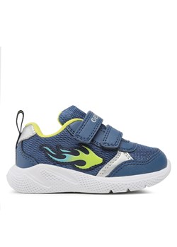 Sneakersy Geox B Sprintye Boy B354UC01454C4W2K S Jeans/Lime ze sklepu eobuwie.pl w kategorii Buty sportowe dziecięce - zdjęcie 170867746
