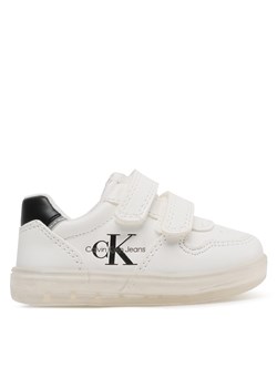 Sneakersy Calvin Klein Jeans V1X9-80546-1355 S White 100 ze sklepu eobuwie.pl w kategorii Buty sportowe dziecięce - zdjęcie 170867766
