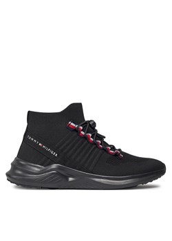 Sneakersy Tommy Hilfiger T3X9-33141-0702 Black 999 ze sklepu eobuwie.pl w kategorii Buty sportowe dziecięce - zdjęcie 170867829