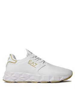 Sneakersy EA7 Emporio Armani X8X123 XK300 N195 White/Light Gold ze sklepu eobuwie.pl w kategorii Buty sportowe męskie - zdjęcie 170867847