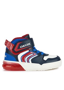 Sneakersy Geox J Grayjay Boy J369YD 0BU11 C0735 DD Granatowy ze sklepu eobuwie.pl w kategorii Buty sportowe dziecięce - zdjęcie 170867866