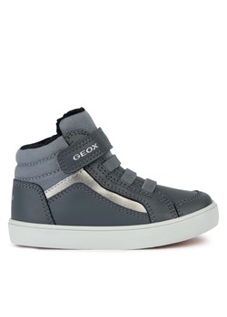 Sneakersy Geox B Gisli Girl B361MF 05410 C9002 S Dk Grey ze sklepu eobuwie.pl w kategorii Buty sportowe dziecięce - zdjęcie 170868047