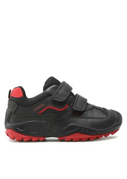 Sneakersy Geox J N. Savage B.A J261VA 0MEFU C0048 S Black/Red ze sklepu eobuwie.pl w kategorii Buty sportowe dziecięce - zdjęcie 170868145