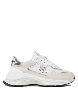 Sneakersy KARL LAGERFELD KL63165 Biały ze sklepu eobuwie.pl w kategorii Buty sportowe damskie - zdjęcie 170868168