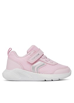 Sneakersy Geox B Sprintye Girl B454TD 01454 C8004 Pink ze sklepu eobuwie.pl w kategorii Buty sportowe dziecięce - zdjęcie 170868359