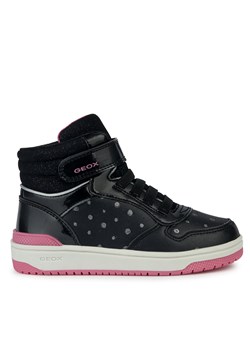 Sneakersy Geox J Washiba Girl J36HXA 004AS C0922 D Czarny ze sklepu eobuwie.pl w kategorii Buty sportowe dziecięce - zdjęcie 170868468