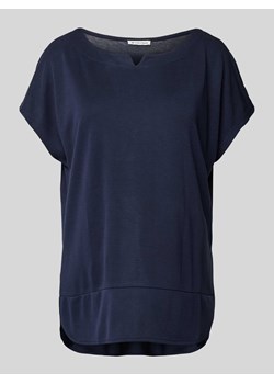 T-shirt w jednolitym kolorze ze sklepu Peek&Cloppenburg  w kategorii Bluzki damskie - zdjęcie 170868908