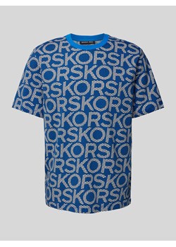 T-shirt z efektem siateczki model ‘KORS MESH’ ze sklepu Peek&Cloppenburg  w kategorii T-shirty męskie - zdjęcie 170869136