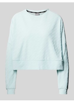 Bluza krótka z fakturowanym wzorem ze sklepu Peek&Cloppenburg  w kategorii Bluzy damskie - zdjęcie 170869508