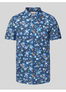 Koszulka polo ze wzorem na całej powierzchni model ‘HERMANOS’ ze sklepu Peek&Cloppenburg  w kategorii T-shirty męskie - zdjęcie 170869558
