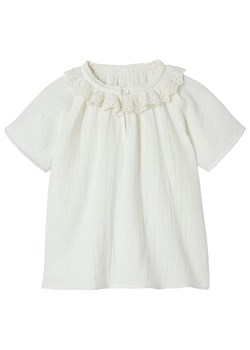 vertbaudet Bluzka w kolorze białym ze sklepu Limango Polska w kategorii Bluzki dziewczęce - zdjęcie 170871578