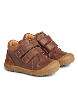 Wheat Skórzane sneakersy &quot;Ivalo&quot; w kolorze brązowym ze sklepu Limango Polska w kategorii Buciki niemowlęce - zdjęcie 170871906